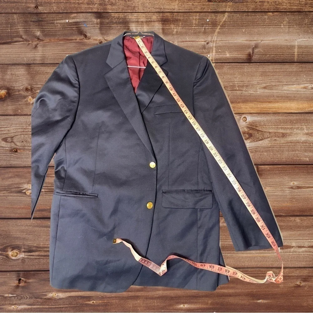 Jack Victor Blazer - Navy Blue (Size 48R) New Without Tags